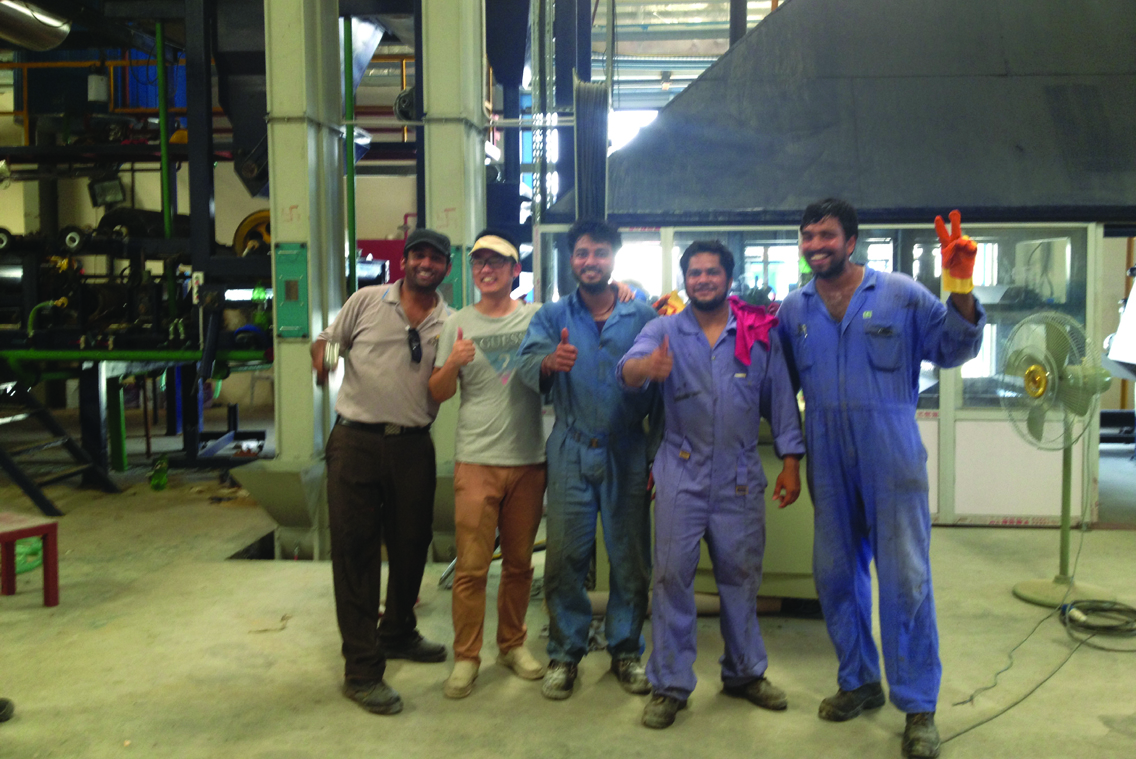 Bitumen Membrane Production Line in Sharjah, U.A.E.