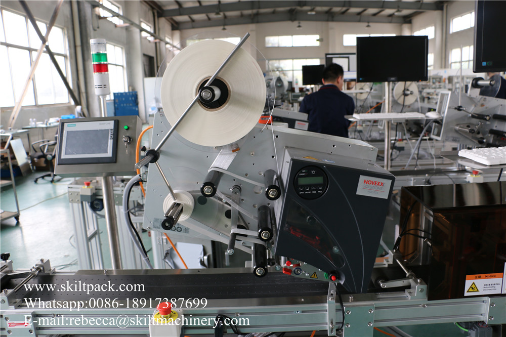 automatic label applicator,two sticker labeling machine,top two labeling machine For Sale