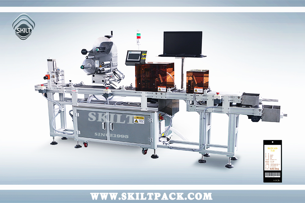 Best Seller hang tag sticker labeling machine,auto hang tag labeling