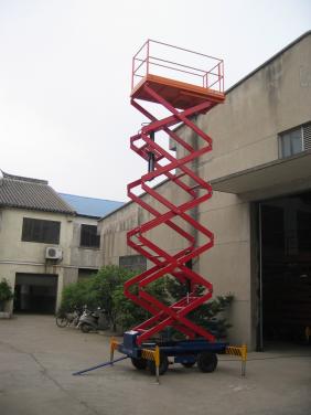 Lift hydraulic rise work platform with SJY0.5-11  Manufacturer In China