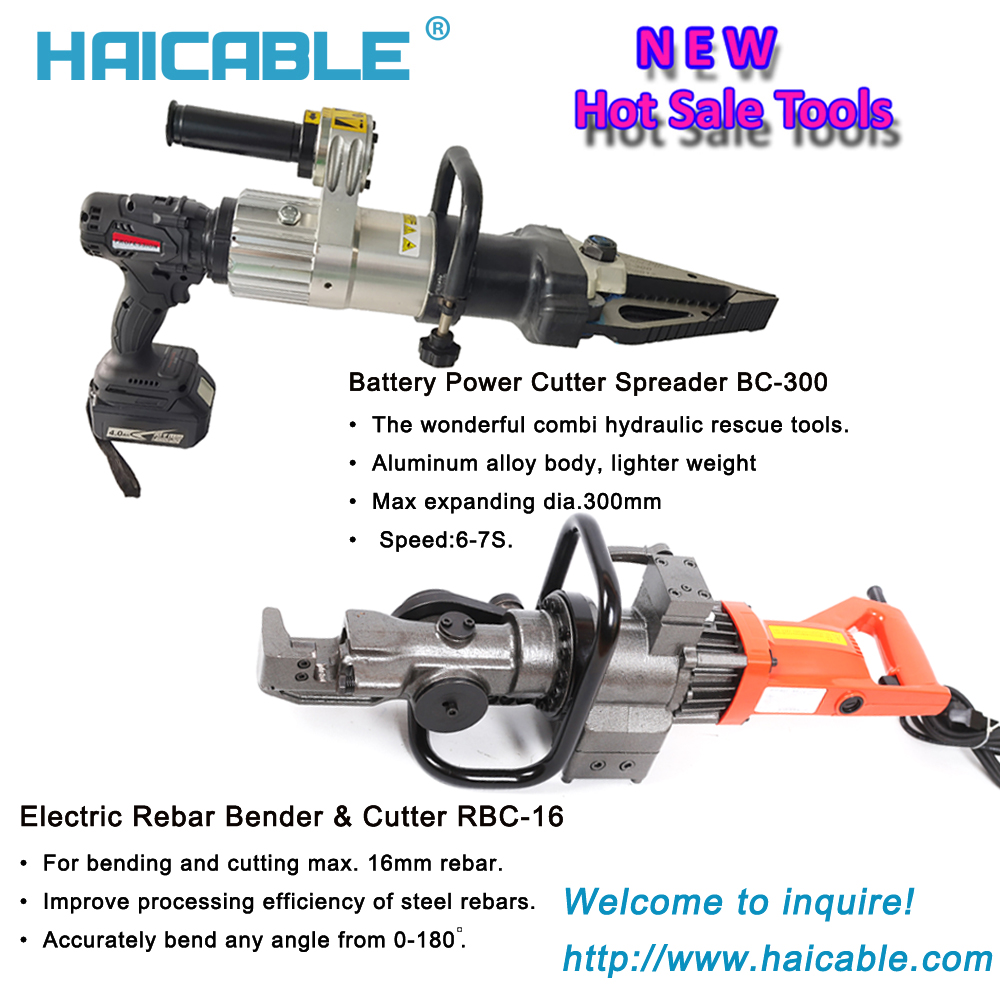 Rescue tools and Rebar tools