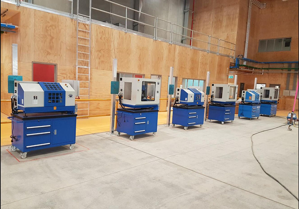 Unsere CNC-Maschinen am Orewa College