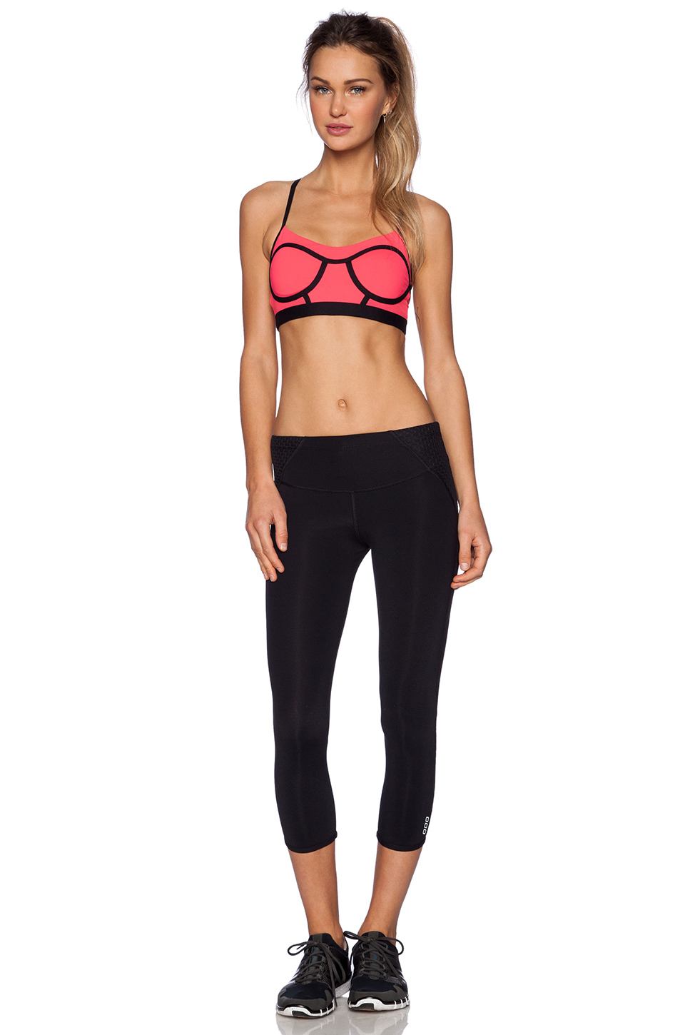 Ladies' sports wear bra top and leggings multi colors available
