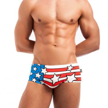 Mens Competition Swimwear Swim Jammer Swim Trunks