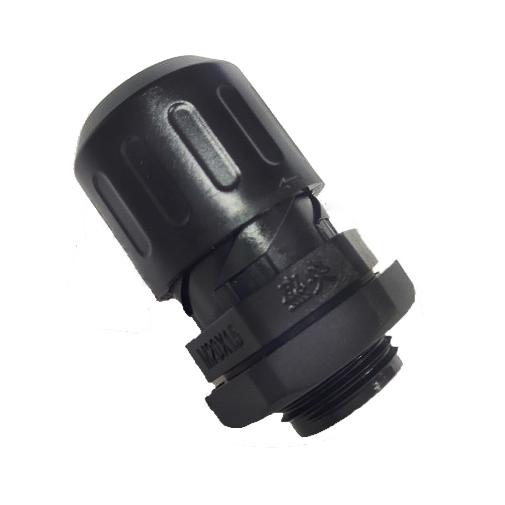 Patented Anti Vibration Easy Locking Corrugated Conduit Connector