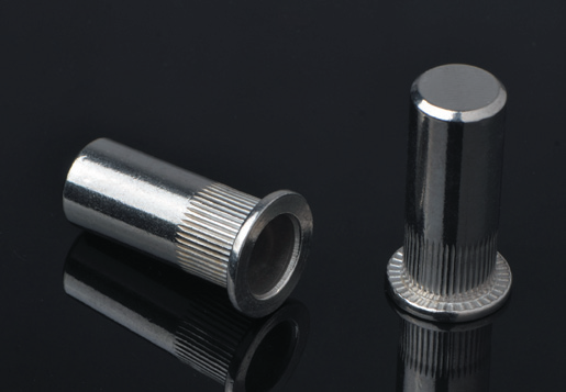 Flat Head Knurled Body Close End Blind Rivet Nuts /Stainless Steel