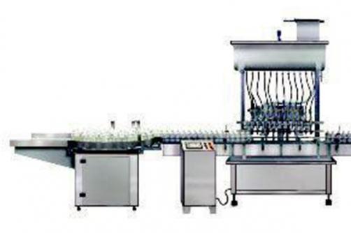 Línea automática de producción de botellas para líquidos