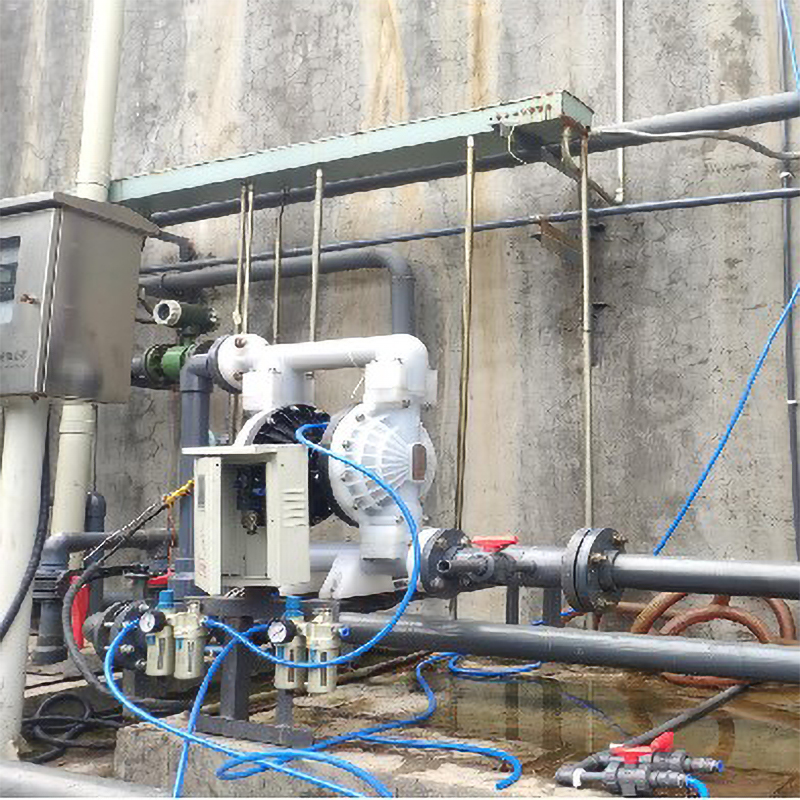 RV Diaphragm Pumps Used In Conveying Sewage Water