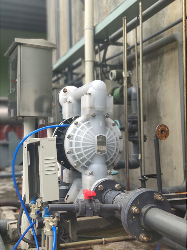 RV Diaphragm Pumps  Used in Wastewater Treatment