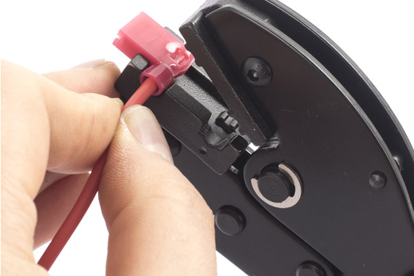 Insulated 90°Flag Terminals Crimping Tools LY-07FL