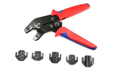 Tab 2.8 4.8 6.3/Tube/Photovoltaic/insuated Terminals Crimping Tool Set KIT-48BSN