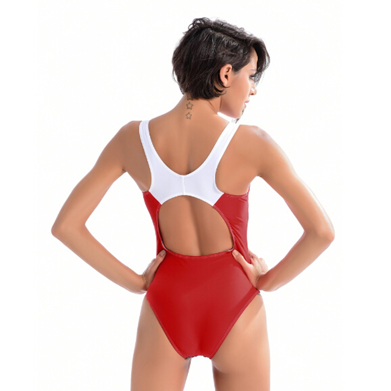 Ladies' swimwear one piece multiple color professional athletes swimsuit OEM