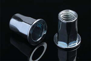 Flat Head Semi-Hex Body Blind Rivet Nuts