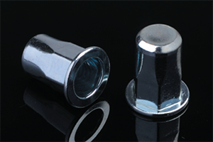 Flat Head Semi-Hex Body Close End Blind Rivet Nuts