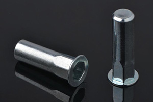 Flat Head Inner-Hex Body Close End Blind Rivet Nuts
