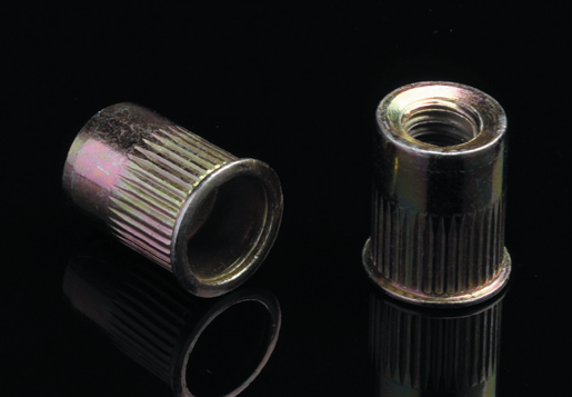 Small Flat Head Knurled Body-AVK Blind Rivet Nuts
