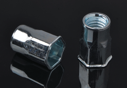 Flat Head Inner-Hex Body-UK Blind Rivet Nuts