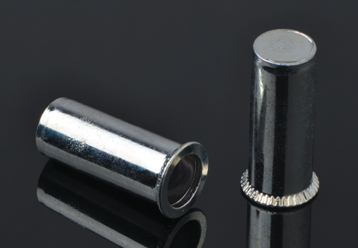 Countersunk Head Round Body Plain Close End Blind Rivet Nuts