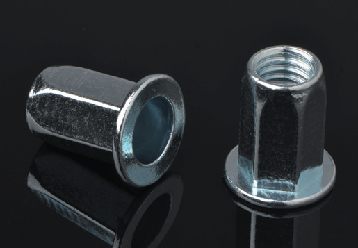 Flat Head Inner-Hex Body Blind Rivet Nuts