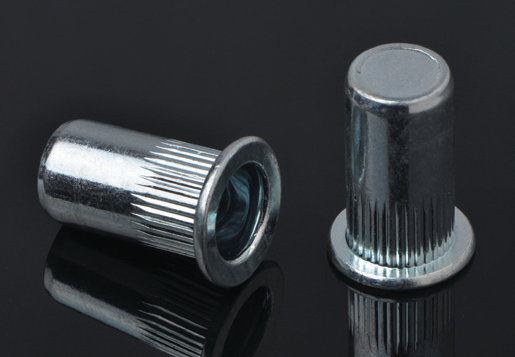 Flat Head Knurled Body Close End Blind Rivet Nuts