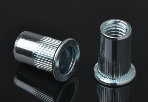Flat Head Knurled Body Blind Rivet Nuts